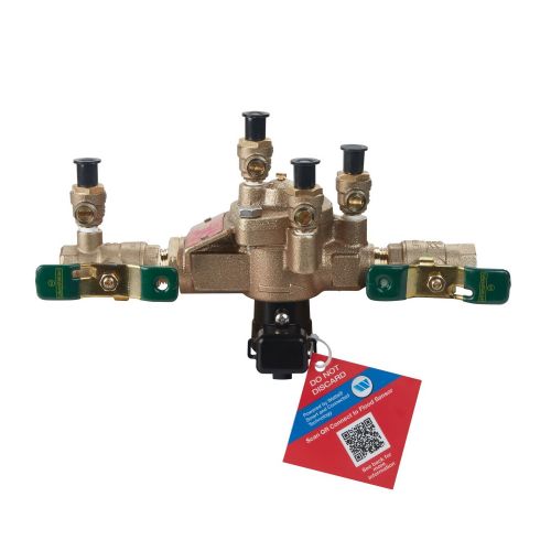 Watts 88004015 Pressure Zone Assembly BFP 1/2" X 1-1/2" FNPT W/ Flood Sensor