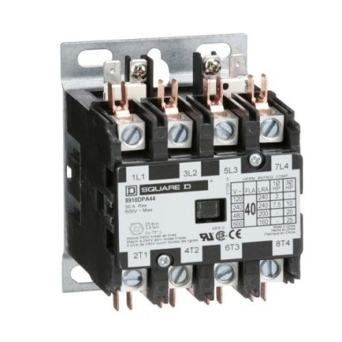 208-240V 40A 4P Dp Contactor For Schneider Electric (Square D) -Part# 8910DPA44V09