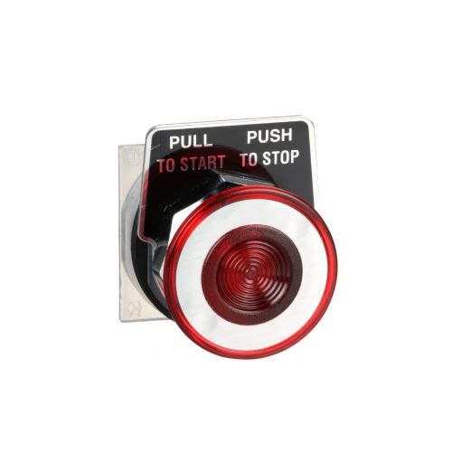 Schneider Electric (Square D) 9001KR9R Push-Pull Operator Red Knob 30mm