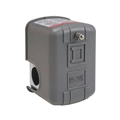 Schneider Electric (Square D) 9013FRG62J23 Pressure Switch 40 PSI On / 20 PSI Off Reverse-Acting