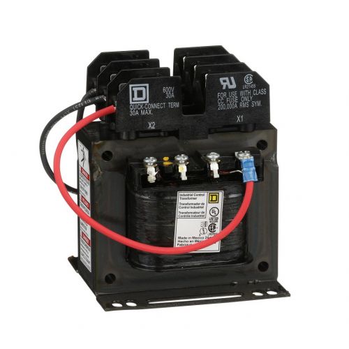 Schneider Electric (Square D) 9070TF100D20 Transformer 208/230/460V-Primary 115V-Secondary 100VA