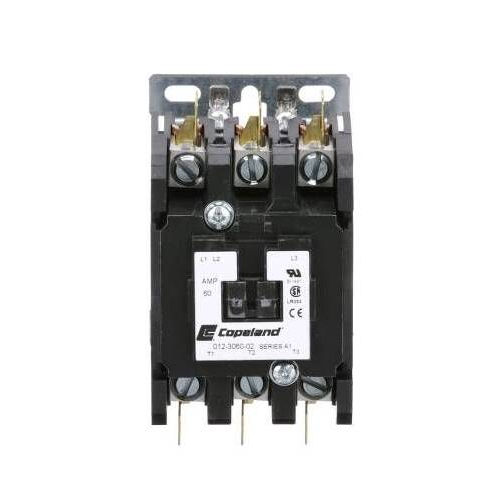 120Vcoil 3Pole 60Amp Contactor For Copeland Part# 912-3060-01