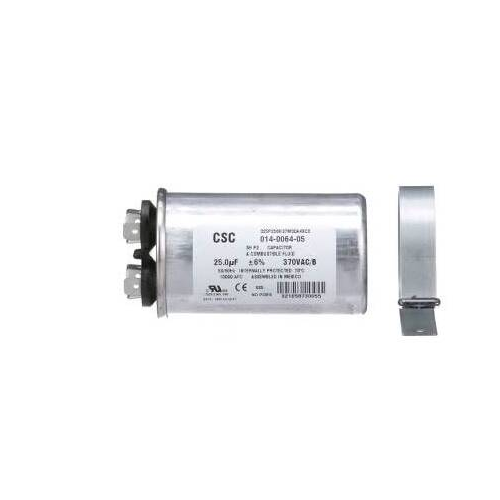 25Mfd 370V Round Run Capacitor For Copeland Part# 914-0037-09