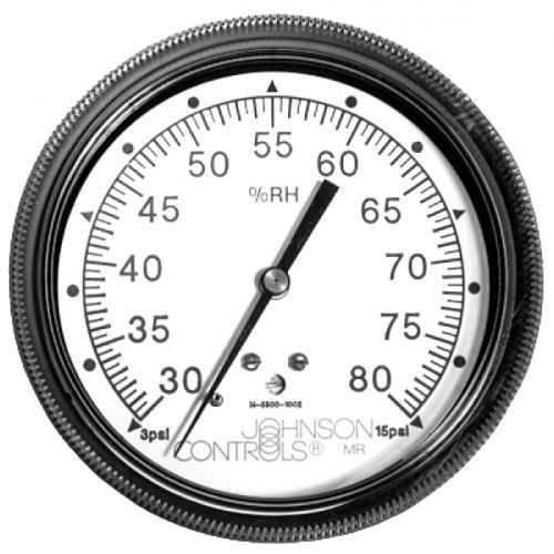 Hum Indicator 3 1/2" 30-80Rh For Johnson Controls -Part# H-5500-1002