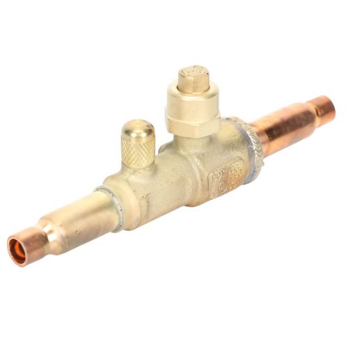 Mueller Industries A-18572U 3/8" ISO Valve W/Service Port