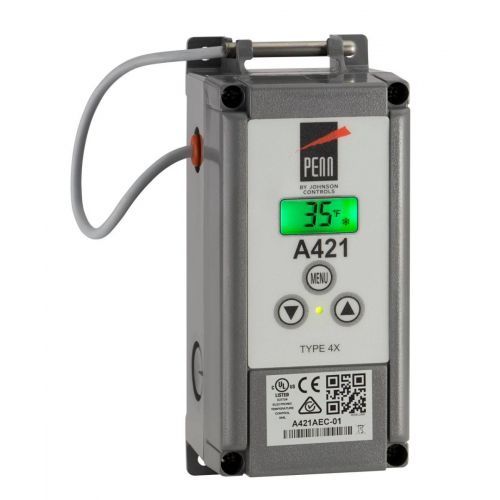 Nema 4X 24Vac Temp Control For Johnson Controls Part# A421Gef-01C