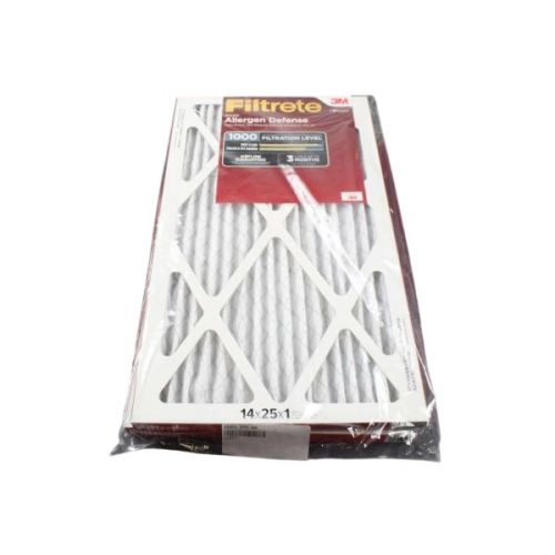 3M Filtrete Products AD04-2PK-6E Allergen Defense Filter 14" X 25" X 1" Pack-2