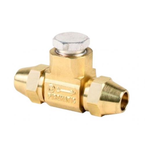 Firomatic B105-HCV Soft Seat Check Valve 3/8" Flare X 3/8" Flare 12420