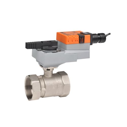 Belimo B209+LRX24-MFT N/S/R Characterized Control Valve 1/2" NPT SS 0.8Cv 24V PROP