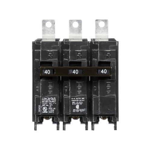 Breaker 40A 3P 240V 10K Bl For Siemens Industrial Controls -Part# B340