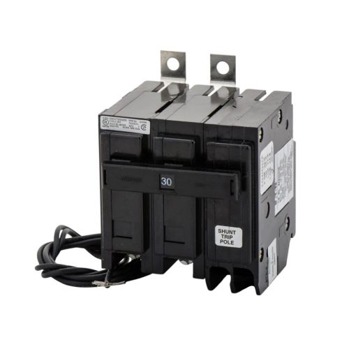 Cutler Hammer-Eaton BAB2030S 2-Pole Shunt Trip Circuit Breaker 30A