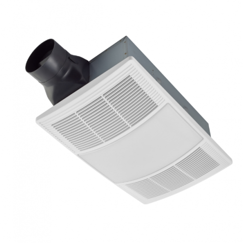 Broan Weatherization Products BHFLED110 2-Sones Heater Exhaust Fan W/CCT LED Lighting 110 CFM