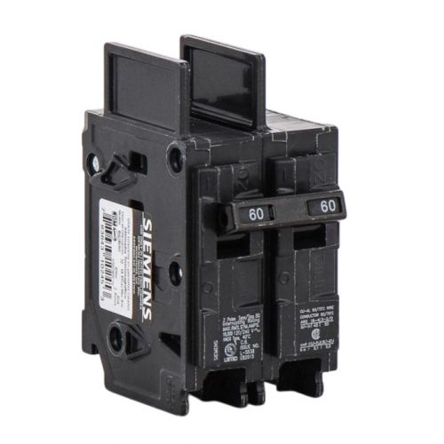 60A 2P 120240V Circuit Brkr For Siemens Industrial Controls Part# Bq2B060