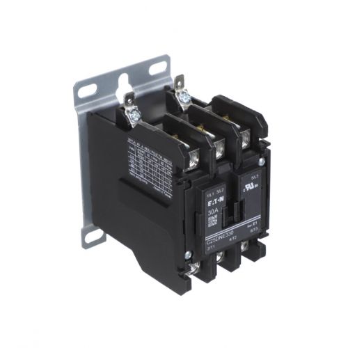 Cutler Hammer-Eaton C25DNE330C 3-Pole Contactor 30A 440-480 VAC