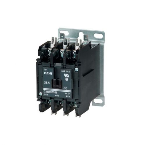 2 Pole 50Amp 24V Contactor For Cutler Hammer-Eaton -Part# C25DNF250T