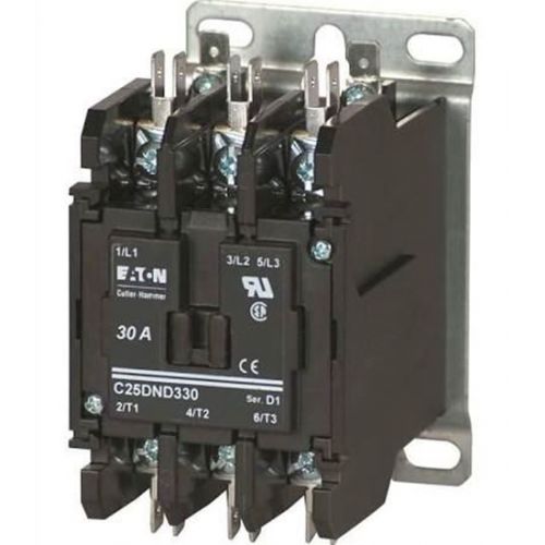 3Pole 40Amp 208-240V Contactor For Cutler Hammer-Eaton -Part# C25DNF340B