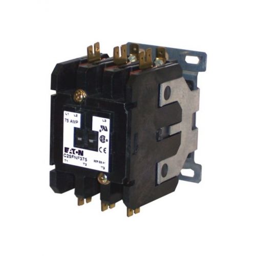Cutler Hammer-Eaton C25FNF3751T Definite Purpose Contactor 75A 24 VDC