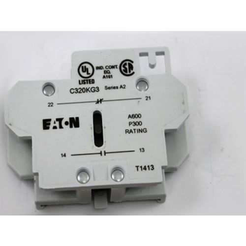 1-No,1-Nc Auxiliary Contact For Cutler Hammer-Eaton -Part# C320KG3