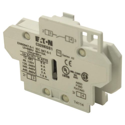 1No/1Nc Side Mt Aux. Contact For Cutler Hammer-Eaton -Part# C320KGS22