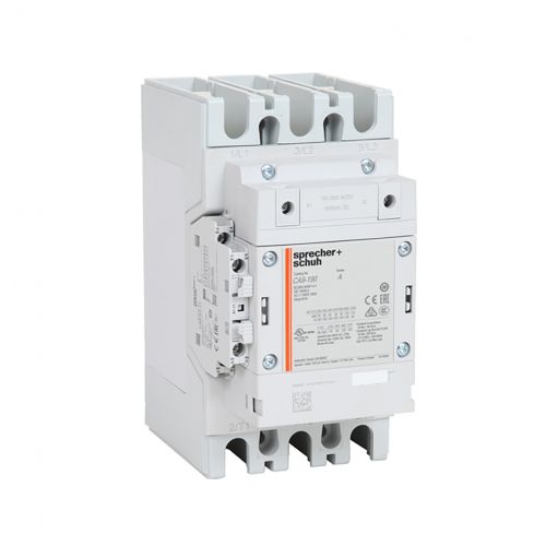 Sprecher + Schuh CA9-190-11-120W IEC Contactor 190A 100-250V AC/DC