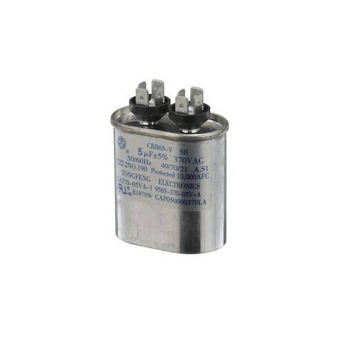 Cap 5Mfd 370Voval For Amana-Goodman Part# Cap050000370Vap