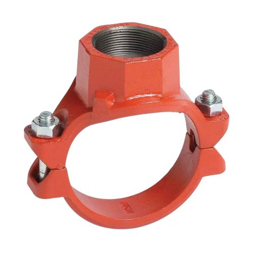 Victaulic CC0092NPE0 Mechanical-T Coupling/Bolted Branch Outlet 2-1/2" X 1" 920N