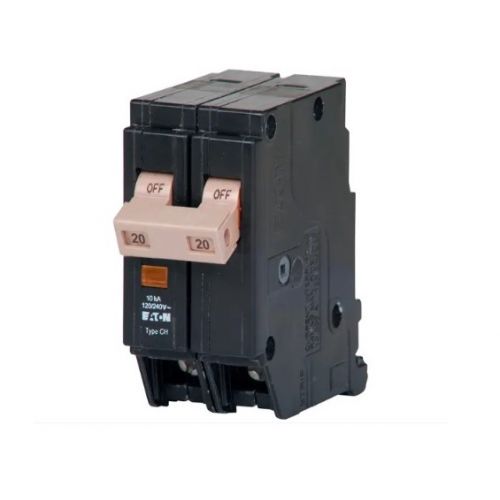 Cutler Hammer-Eaton CHF220 2-Pole Circuit Breaker 20 AMP