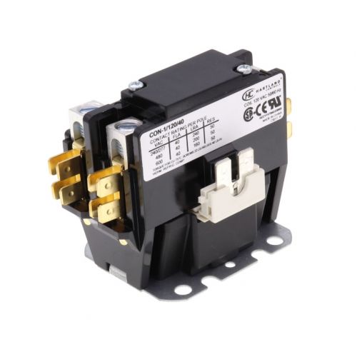 Hartland Controls CON-1/120/40 1P 120V 40A Contactor W/Shunt