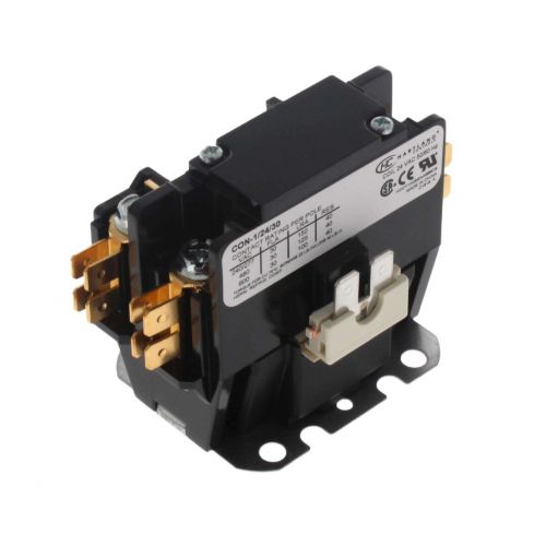 Hartland Controls CON-1/24/30 1P 24V 30A Contactor W/Shunt