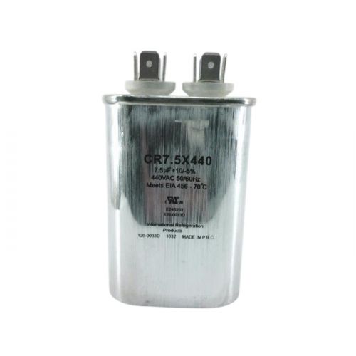 75Mfd 440V Oval Run Capacitor For Supco Part# Cr75X440