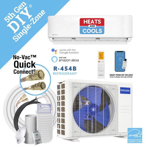 MRCOOL DIY 5th Gen Wall Mount Air Handler (DIY-18-HP-WMAH-230D25-O) – High-Capacity Indoor Comfort Designed for Flexible DIY Climate Control