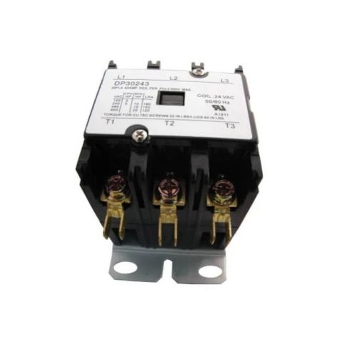 Supco DP30243 3-Pole Contactor 30A 24V 