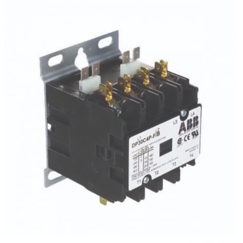 ABB DP30C4P-F/B 4P Definite Purpose Contactors 30A 24V/60Hz