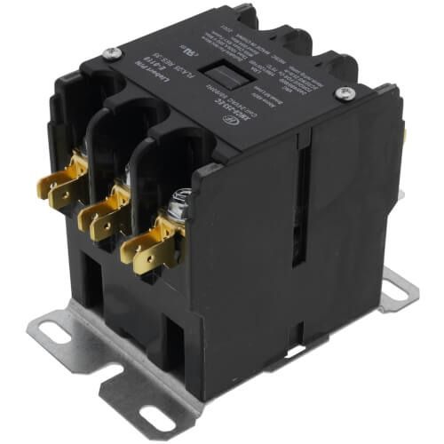 Liebert E-0110S 3-Pole Contactor Coil 25-30A 24V 