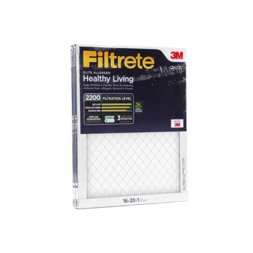 3M Filtrete Products EA00-2PK-1E Allergen Reduction Filter 16" X 20" X 1"