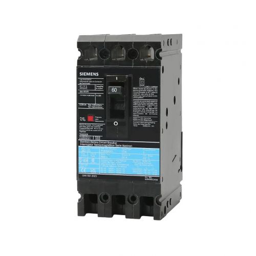 Siemens Industrial Controls ED43B060 3-Pole Circuit Breaker 60A 480V