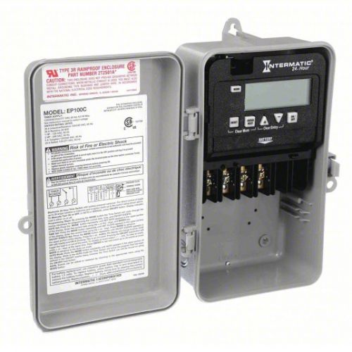 Intermatic EP100C 24-Hour 1-Circuit Electronic Timer 120-277 VAC