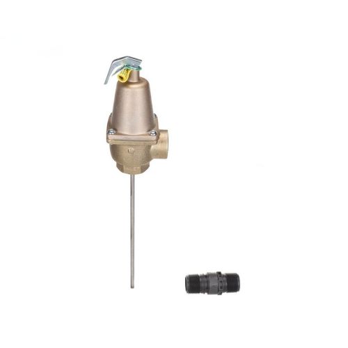 Watts F121587 1" Temperature & Pressure Relief Valve 125 PSI 3.438K BTU LFN240X-9