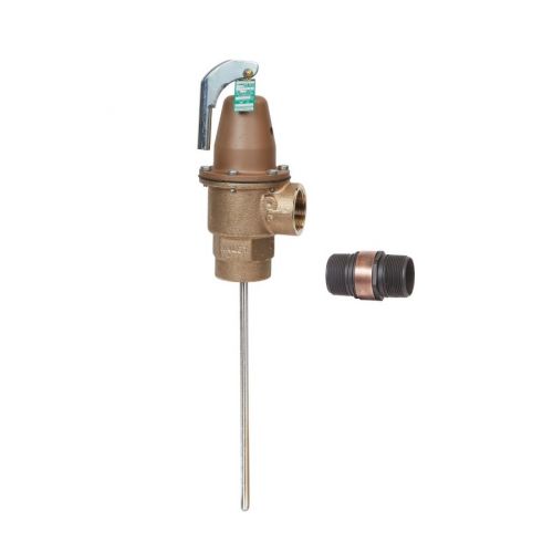 Watts F121601 1-1/2" Temperature & Pressure Relief Valve Lead Free LF340