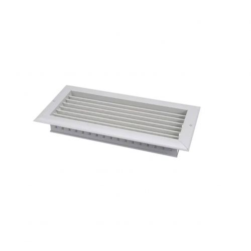 International Environmental F180-50088101 Double Deflection Grille Aluminum 14" X 6" Arctic White