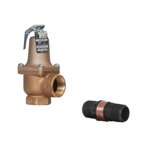Watts F275022 1" 174A Bronze Relief Valve 40 PSI NPTF
