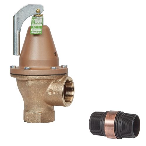 Watts F276500 1-1/2" Relief Valve W/Flood Sensor Connectivity 2,020,000 BTU 174A 30 PSI