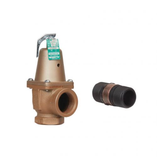 Watts F382818 Boiler Pressure Relief Valve 1" X 1-1/4" NPT 45 PSI