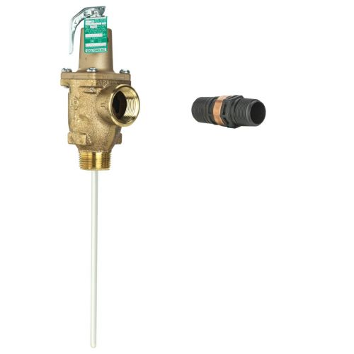 Watts F556008 1" Temperature & Pressure Relief Valve 2,134,000 BTU 210°F 150 PSI LF40XL-4