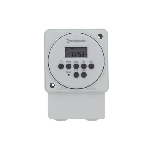 Intermatic FM1D20A-AV 24-Hour/7-Day Electronic Timer Surface Mount 120V/15A