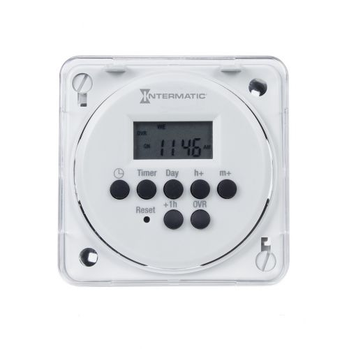 Intermatic FM1D20E-AV SPDT Electronic Flush Mount Module 24-Hour/7-Day 15A 120-277V
