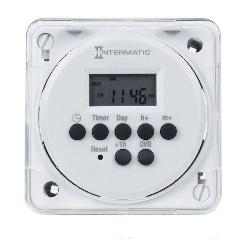 Intermatic FM1D50A-LV 50Programmable 24HR/7D Timer 24V