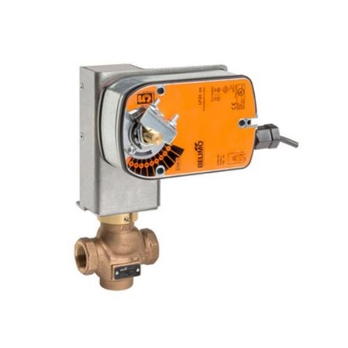 Belimo G220B-J+LF120 3/4" 2-Way Globe Valve W/Spring Return 120V 5.5Cv On/Off
