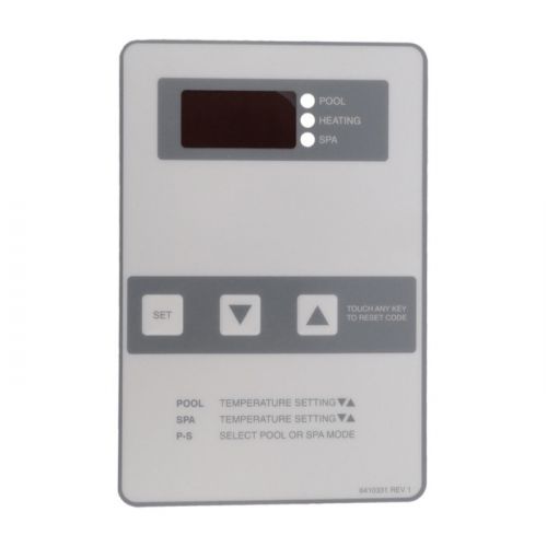 Raypak H000330 Digital LCD Control Panel Label
