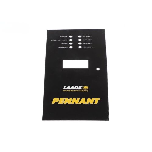 Laars Heating Systems H2215100 Control Panel Label Pennant
